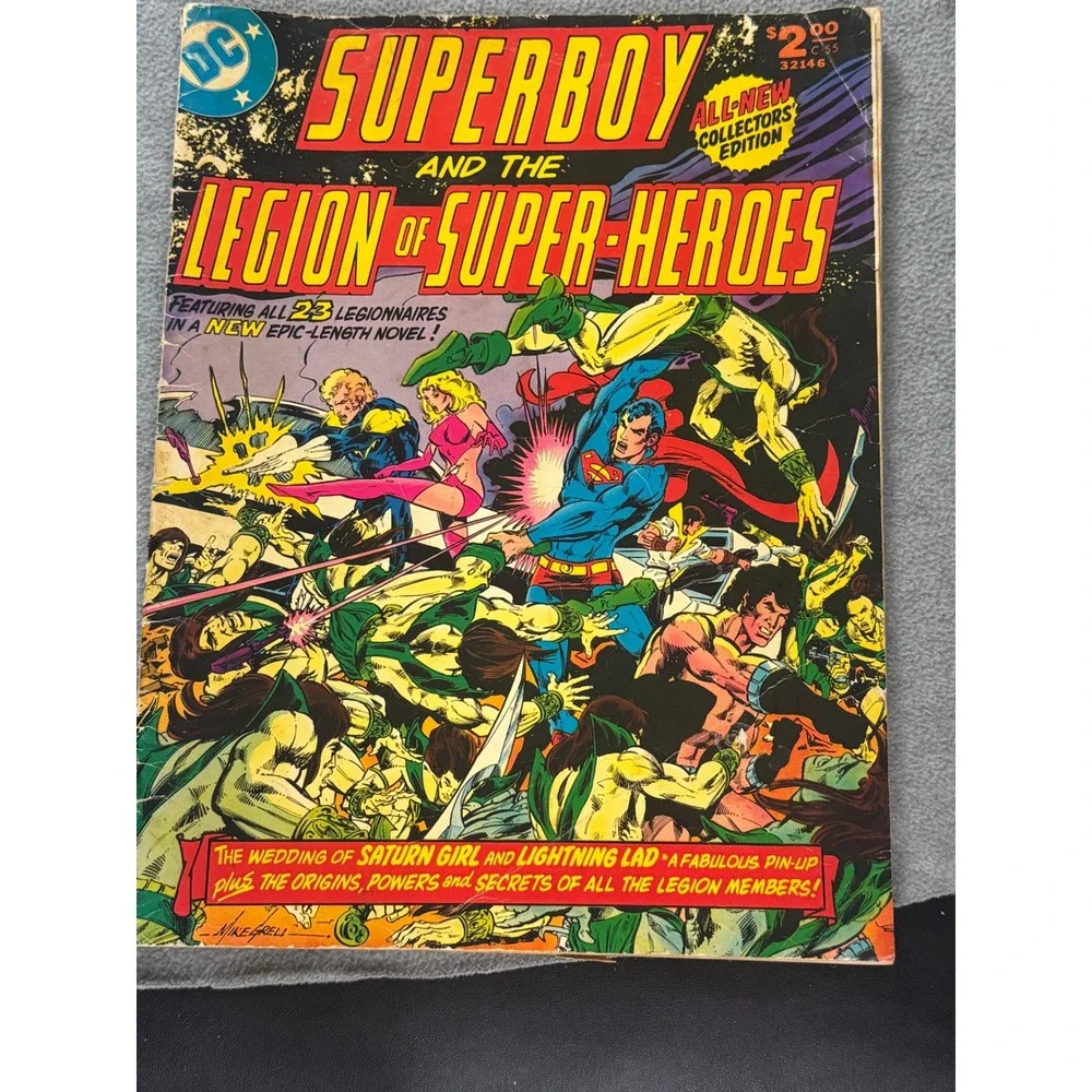DC Superboy Legion of Super-Heroes All-New Collectors Edition C-55 1978 Comic